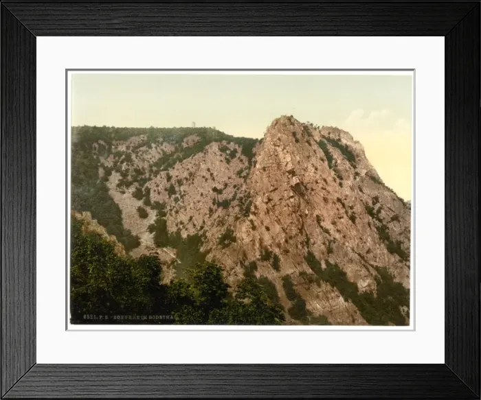 Framed Print : Schurre, Bodethal, Hartz, Germany Framed Print : Schurre, Bodethal, Hartz, Germany
