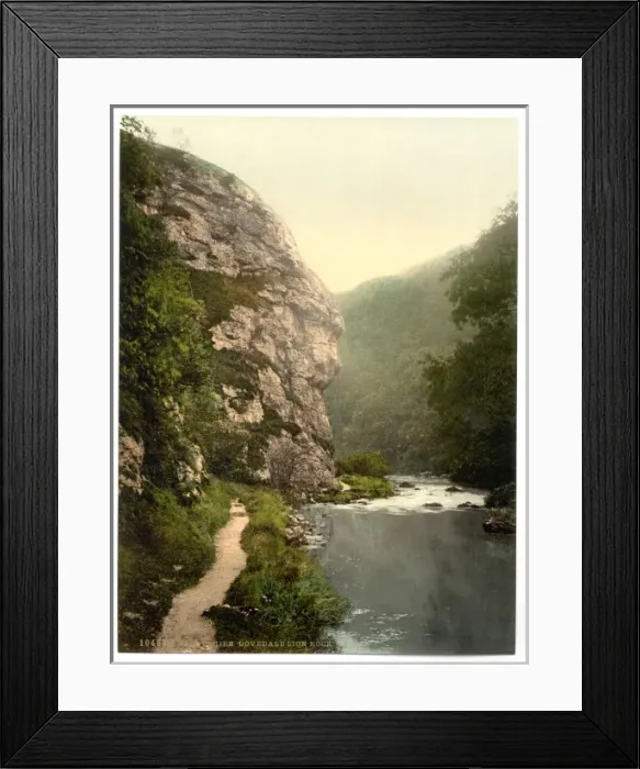 Framed Print : Dovedale, Lion Rock, Derbyshire, England Framed Print : Dovedale, Lion Rock, Derbyshire, England