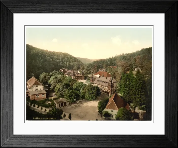 Framed Print : Alexisbad, Hartz, Germany Framed Print : Alexisbad, Hartz, Germany