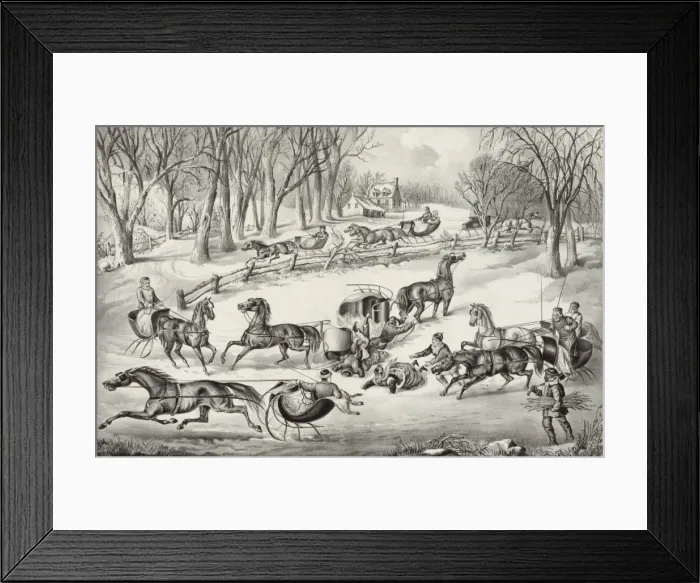 Framed Print : A spill out on the snow Framed Print : A spill out on the snow