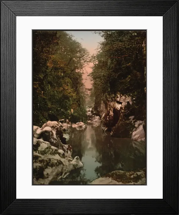 Framed Print : Fairy Glen, Bettws-y-Coed (i. e. Betws), Wales Framed Print : Fairy Glen, Bettws-y-Coed (i. e. Betws), Wales