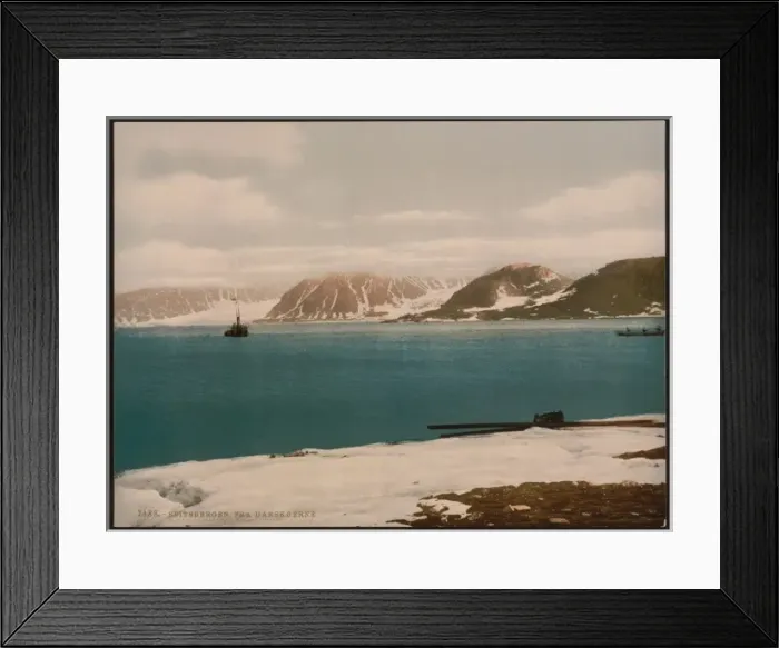 Framed Print : The Danskerne, Spitzbergen, Norway Framed Print : The Danskerne, Spitzbergen, Norway