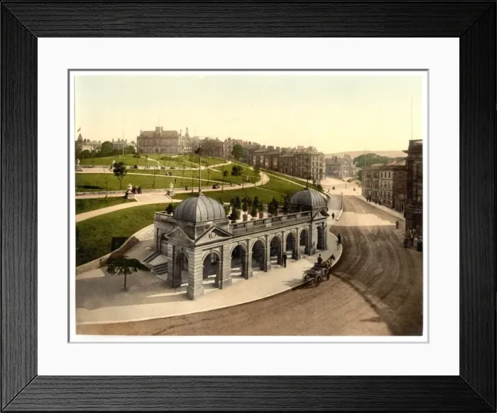 Framed Print : Buxton, pump room, Derbyshire, England Framed Print : Buxton, pump room, Derbyshire, England