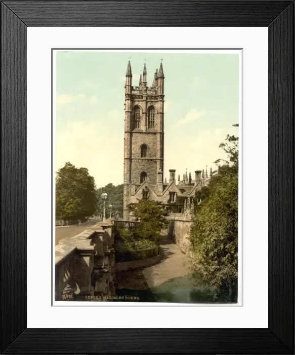 Framed Print : Magdalen Tower, Oxford, England Framed Print : Magdalen Tower, Oxford, England