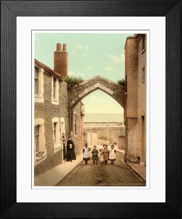Framed Print : York Gate, Broadstairs, England Framed Print : York Gate, Broadstairs, England