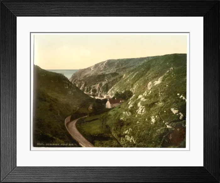 Framed Print : Guernsey, Petit Bot, Channel Islands, England Framed Print : Guernsey, Petit Bot, Channel Islands, England