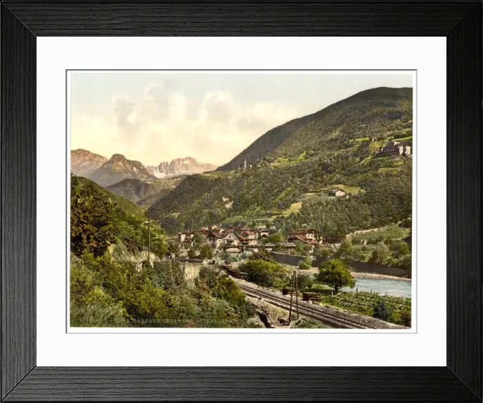 Framed Print : Rosengarten, general view, Tyrol, Austro-Hungary Framed Print : Rosengarten, general view, Tyrol, Austro-Hungary