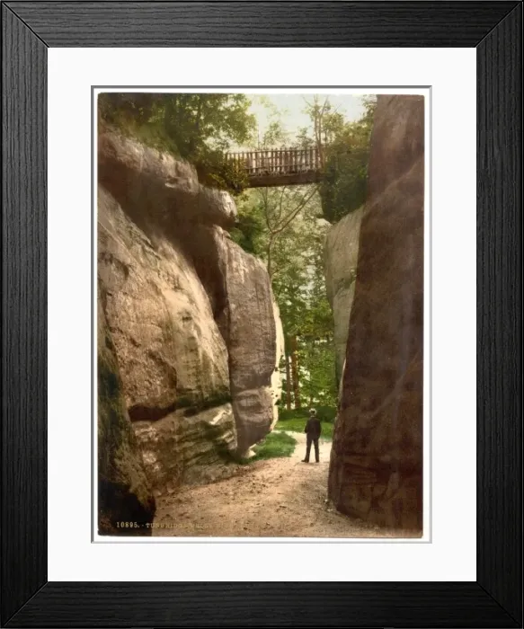 Framed Print : The High Rocks, I. Tunbridge Wells, England Framed Print : The High Rocks, I. Tunbridge Wells, England