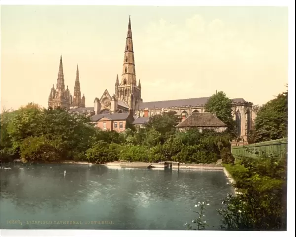 Cathedral, South Side, Lichfield, England