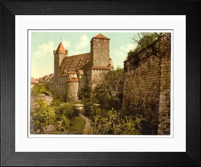 Framed Print : Imperial stables, Nuremberg, Bavaria, Germany