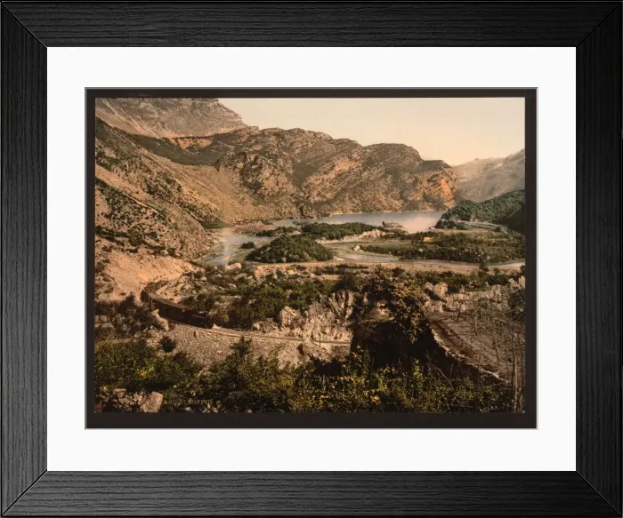 Framed Print : Lake Loppio, Lake Garda, Italy Framed Print : Lake Loppio, Lake Garda, Italy