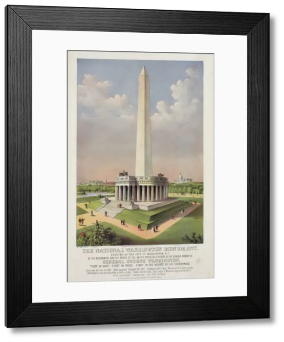 Framed Print : The National Washington Monument Framed Print : The National Washington Monument