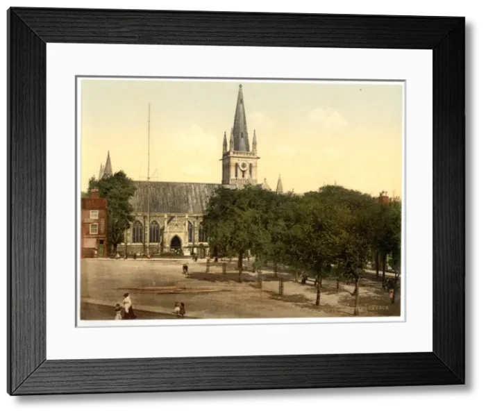 Framed Print : St Nicholas in Great Yarmouth between 1890 and 1900 Framed Print : St Nicholas in Great Yarmouth between 1890 and 1900