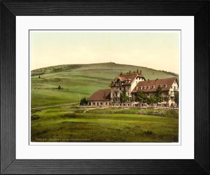 Framed Print : Feldberger Hotel, Feldberg, Black Forest, Baden, Germany Framed Print : Feldberger Hotel, Feldberg, Black Forest, Baden, Germany
