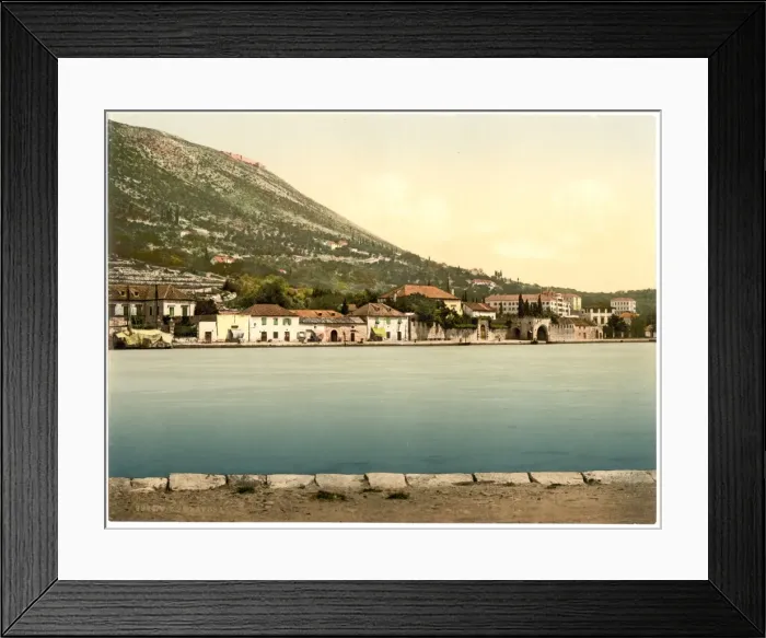 Framed Print : Gravosa, general view, Dalmatia, Austro-Hungary Framed Print : Gravosa, general view, Dalmatia, Austro-Hungary