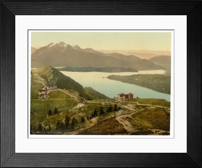 Framed Print : Staffel and Mount Pilatus, Rigi, Switzerland Framed Print : Staffel and Mount Pilatus, Rigi, Switzerland