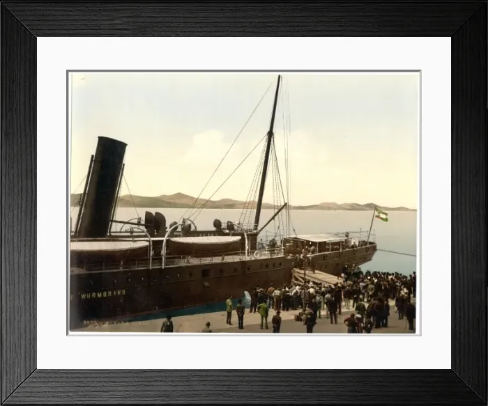 Framed Print : Zara, landing place, Dalmatia, Austro-Hungary Framed Print : Zara, landing place, Dalmatia, Austro-Hungary