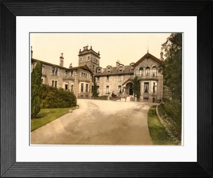 Framed Print : Hydropathic Building, Bridge of Allan, Scotland Framed Print : Hydropathic Building, Bridge of Allan, Scotland