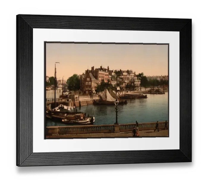 Framed Print : Spanish quay, Rotterdam, Holland Framed Print : Spanish quay, Rotterdam, Holland
