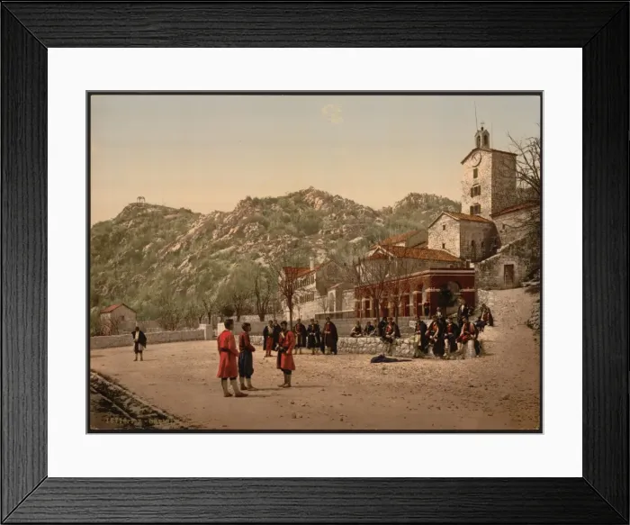 Framed Print : The convent, Cetinje, Montenegro Framed Print : The convent, Cetinje, Montenegro