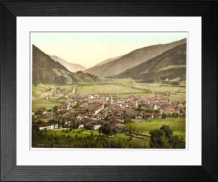 Framed Print : Sterzing, Tyrol, Austro-Hungary Framed Print : Sterzing, Tyrol, Austro-Hungary