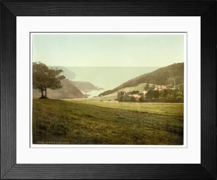 Framed Print : Lee Abbey, Lynton and Lynmouth, England Framed Print : Lee Abbey, Lynton and Lynmouth, England