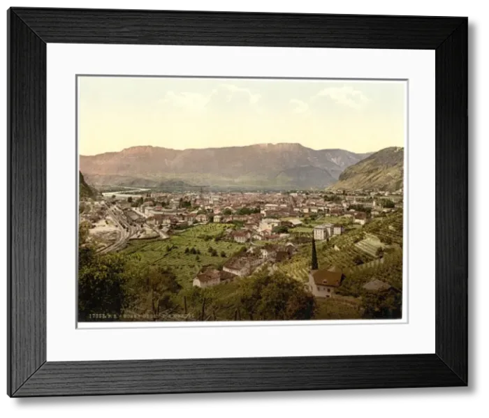 Framed Print : Bosen and Mendel, Tyrol, Austro-Hungary Framed Print : Bosen and Mendel, Tyrol, Austro-Hungary