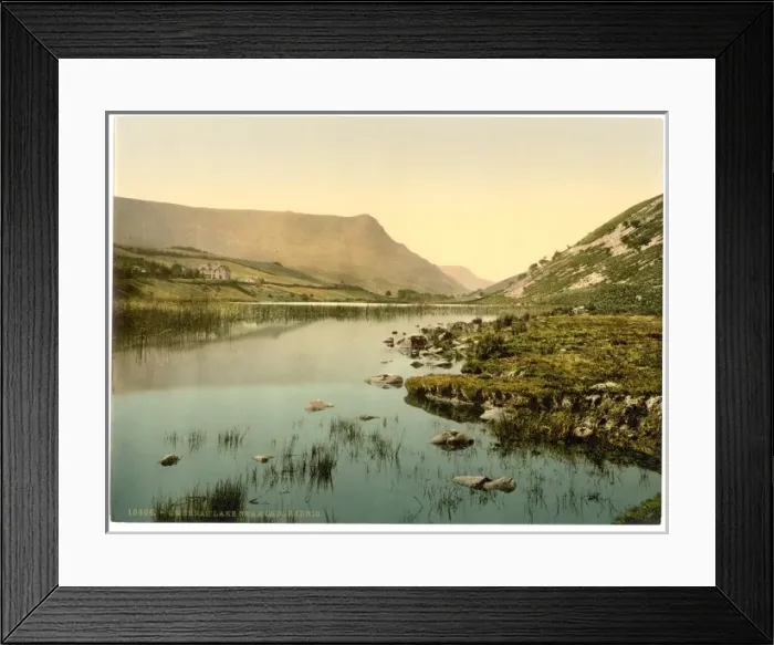 Framed Print : Cwernan Lake and Cader Idris (i. e. Cadair Idris), Wales Framed Print : Cwernan Lake and Cader Idris (i. e. Cadair Idris), Wales