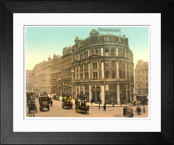 Framed Print : Holborn Viaduct, London, England Framed Print : Holborn Viaduct, London, England
