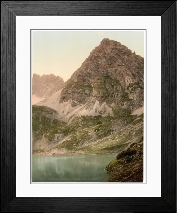 Framed Print : Lermoos, the Drachensee, Tyrol, Austro-Hungary Framed Print : Lermoos, the Drachensee, Tyrol, Austro-Hungary