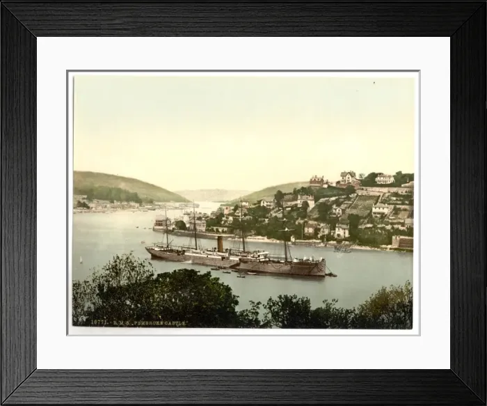 Framed Print : R. M. S. Pembroke Castle Framed Print : R. M. S. Pembroke Castle