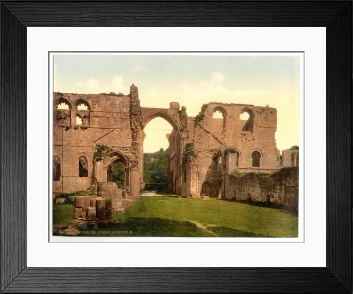 Framed Print : Looking east, Furness Abbey, England Framed Print : Looking east, Furness Abbey, England