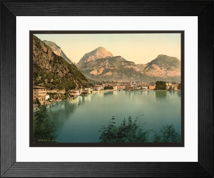 Framed Print : General view, Riva, Lake Garda, Italy Framed Print : General view, Riva, Lake Garda, Italy