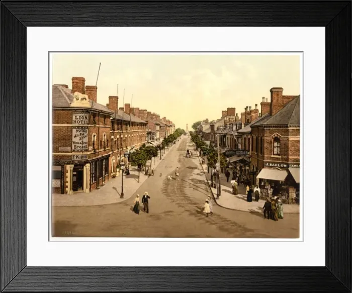 Framed Print : Lumley Road, Skegness, England Framed Print : Lumley Road, Skegness, England