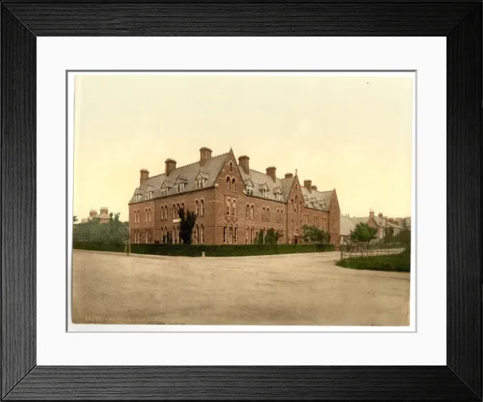 Framed Print : Bridlington, convalescent home, Yorkshire, England Framed Print : Bridlington, convalescent home, Yorkshire, England