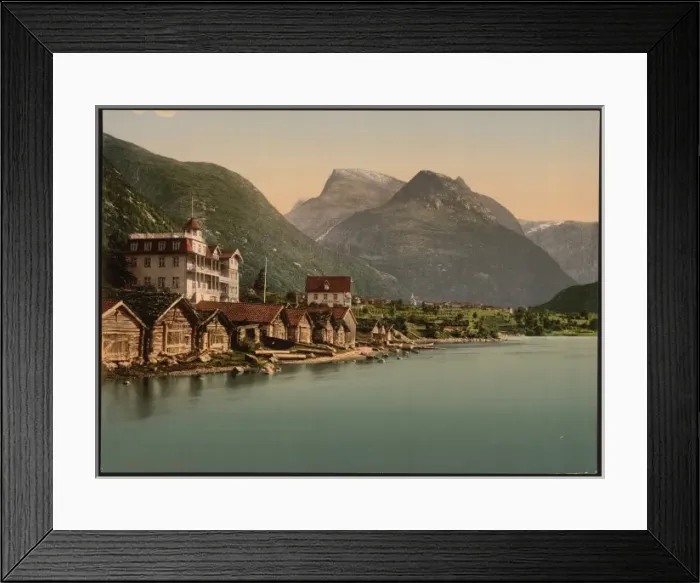 Framed Print : Loen, Nordfjord, Norway Framed Print : Loen, Nordfjord, Norway