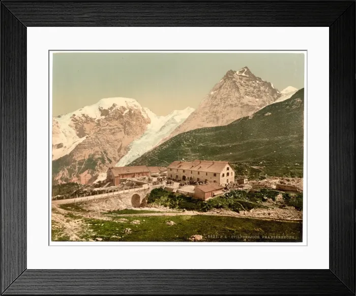 Framed Print : Stilferjoch (i. e. Stilfer Joch), Franzenshohe, Tyrol, Austr Framed Print : Stilferjoch (i. e. Stilfer Joch), Franzenshohe, Tyrol, Austr