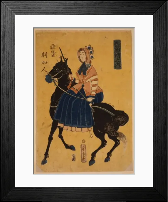 Framed Print : People of the five nations - Americans Framed Print : People of the five nations - Americans