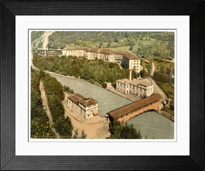 Framed Print : Lower Engadine, Tarasp, Kurhaus, Grisons, Switzerland Framed Print : Lower Engadine, Tarasp, Kurhaus, Grisons, Switzerland