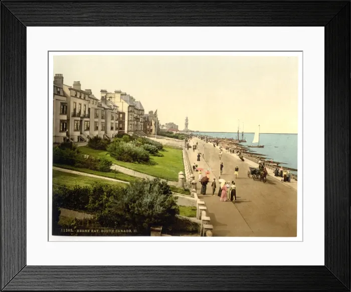Framed Print : South Parade, II. Herne Bay, England Framed Print : South Parade, II. Herne Bay, England