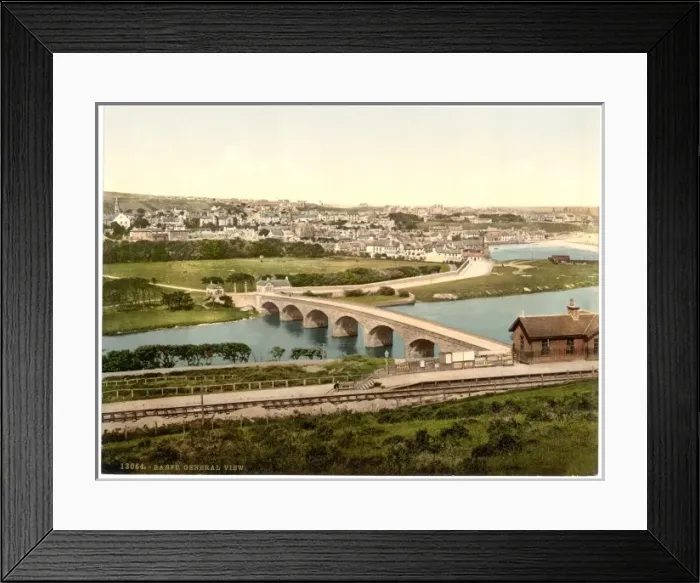 Framed Print : General view, Banff, Scotland Framed Print : General view, Banff, Scotland