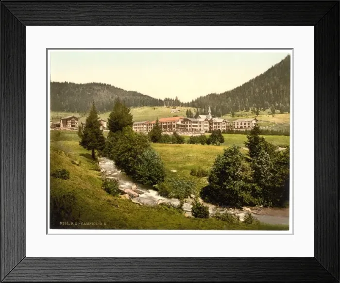 Framed Print : Campiglio (i. e, Madonna di Campiglio), II. Tyrol, Austro-Hu Framed Print : Campiglio (i. e, Madonna di Campiglio), II. Tyrol, Austro-Hu