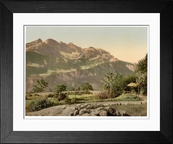 Framed Print : Brunig Spring House, the Faulhorn, Brunig, Bernese Oberland Framed Print : Brunig Spring House, the Faulhorn, Brunig, Bernese Oberland