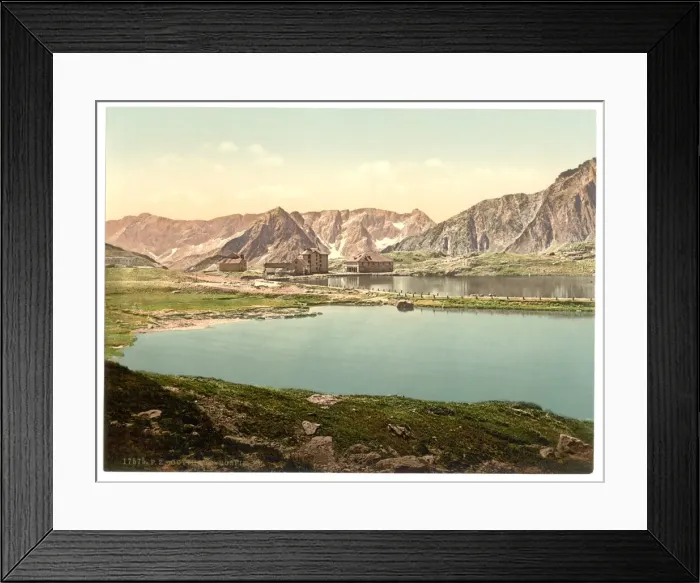 Framed Print : Gothard Hospice, Lake Lucerne, Switzerland Framed Print : Gothard Hospice, Lake Lucerne, Switzerland