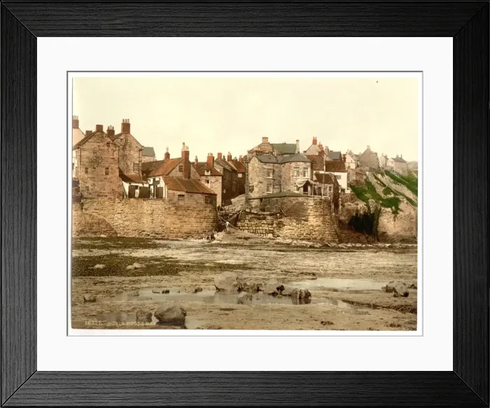 Framed Print : Whitby, Robin Hoods Bay, Yorkshire, England Framed Print : Whitby, Robin Hoods Bay, Yorkshire, England