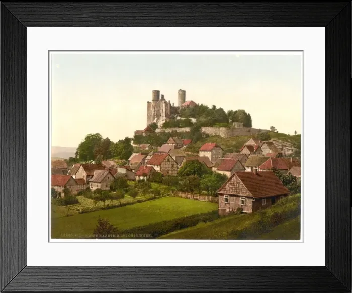Framed Print : Gottingen Hanstein Ruin, Hanover (i. e. Hannover), Germany Framed Print : Gottingen Hanstein Ruin, Hanover (i. e. Hannover), Germany