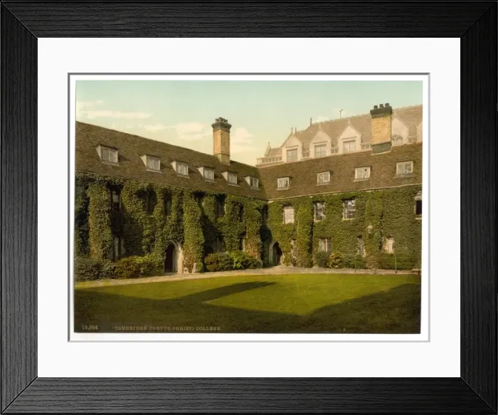 Framed Print : Corpus Christi College, Cambridge, England Framed Print : Corpus Christi College, Cambridge, England