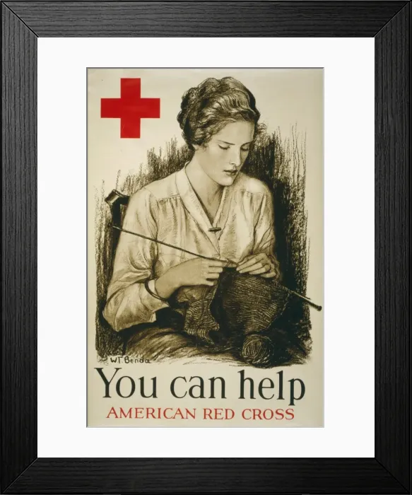 Framed Print : You can help - American Red Cross Framed Print : You can help - American Red Cross