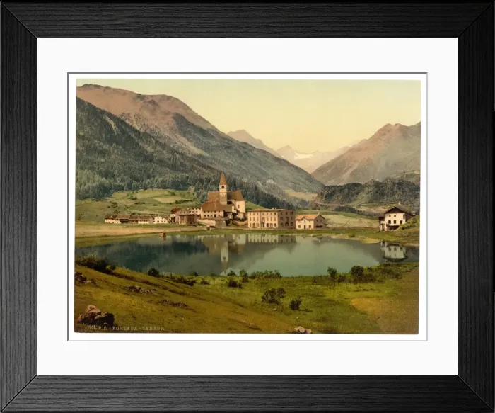 Framed Print : Lower Engadine, Tarasp, Fontana, Grisons, Switzerland Framed Print : Lower Engadine, Tarasp, Fontana, Grisons, Switzerland