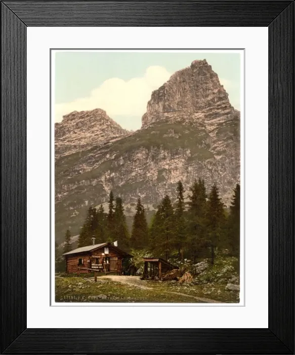 Framed Print : Angerhutte, Hinterrainthal, Upper Bavaria, Germany Framed Print : Angerhutte, Hinterrainthal, Upper Bavaria, Germany